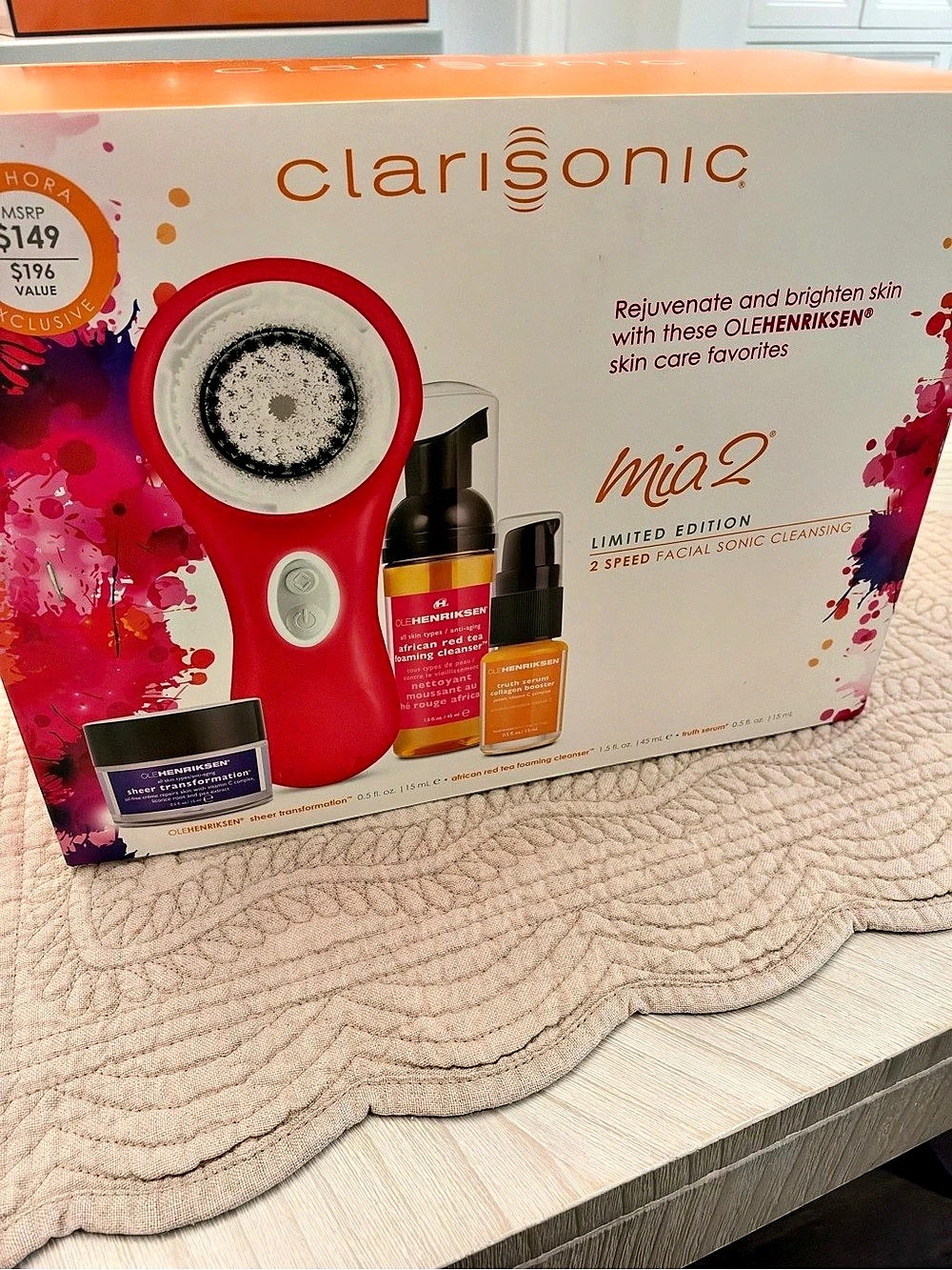 Clarisonic Mia 2 Ole Henriksen Limited Edition Skin Cleansing System - NWT